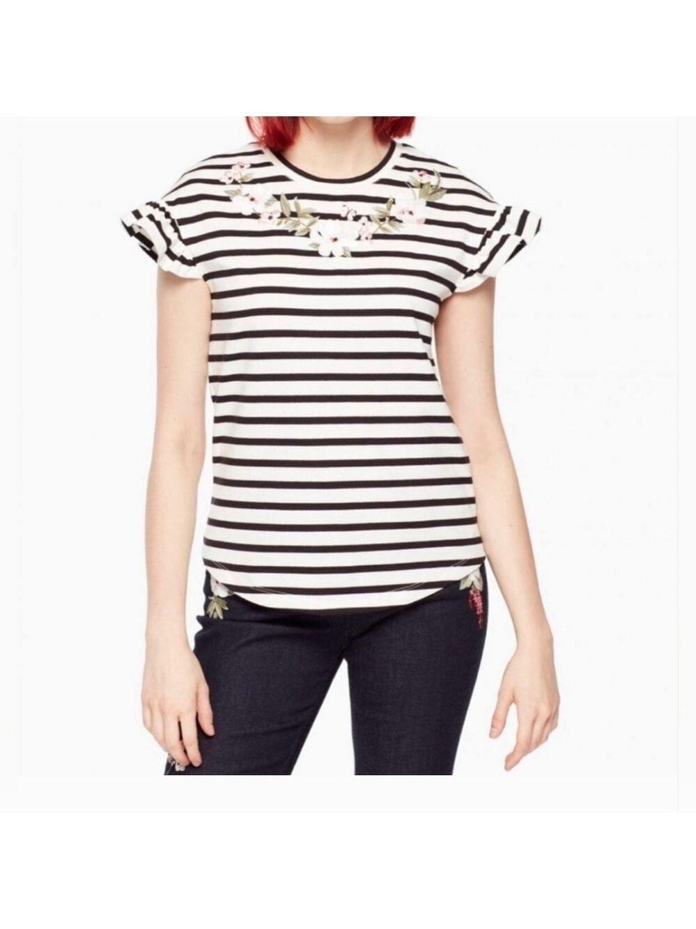 Katespade striped tee